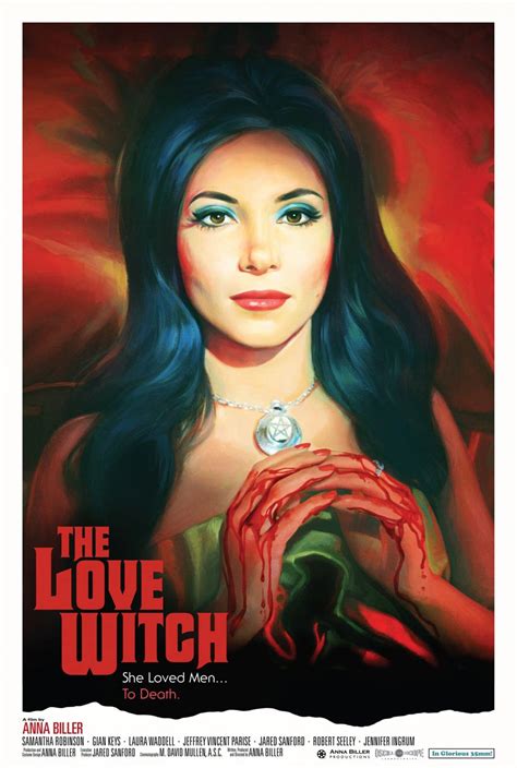 Plan a movie night with 'The Love Witch' playing schedule